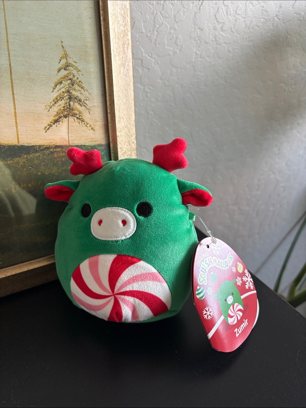 Squishmallow Zumir the Peppermint Moose 5”